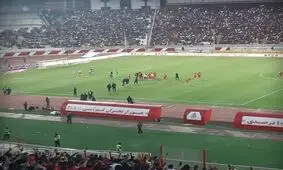بازداشت اخلالگران نظم بازی تراکتور و پرسپولیس