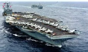 ناو هواپیمابر آبراهام لینکلن فرار کرد؟