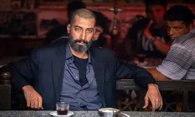 هوتن شکیبا و بهرام افشاری روی فرش قرمز/ عکس