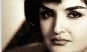 عکسی جالب و دیده نشده از پوران خواننده مشهور قدیمی