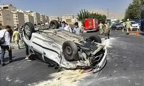 واژگونی مرگبار پژو در محور نهبندان – بیرجند