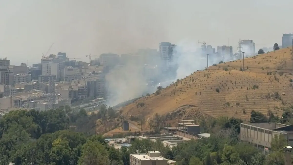 جزئیات دود مشاهده شده در شمال تهران