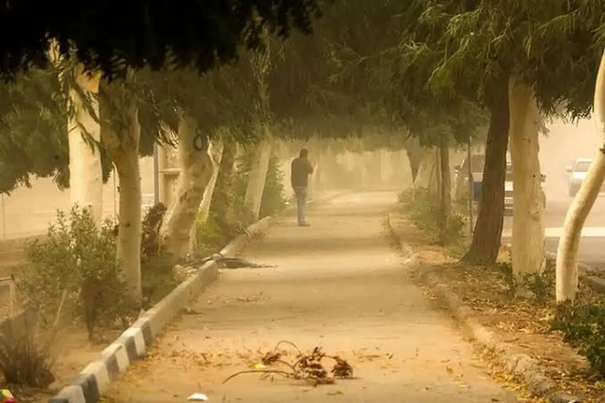 وزش باد شدید و گرد و خاک در نقاط مختلف کشور