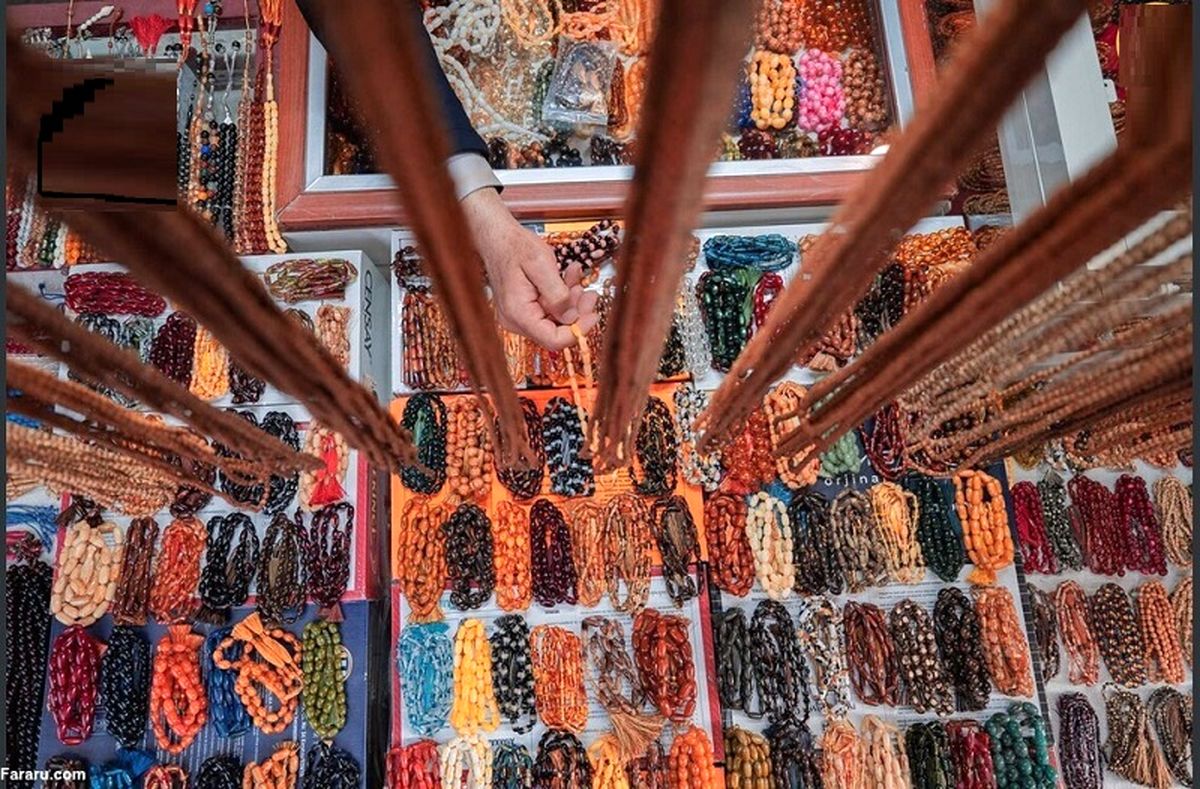 بازار داغ تسبیح فروشان در کردستان عراق/ تصاویر