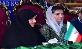  جمیله علم‌الهدی، «بانوی اول ایران» در پاکستان!/ تصاویر
