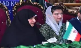  جمیله علم‌الهدی، «بانوی اول ایران» در پاکستان!/ تصاویر
