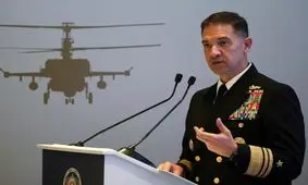 اعتراف فرمانده سنتکام به همراهی کشورهای عربی در تقابل نظامی با ایران/ ویدئو