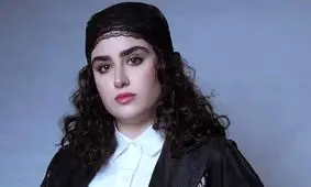 هانیه غلامی با تیپ خاص «توری و ریشه‌دار» 