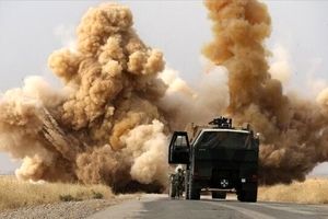 حمله به یک کاروان لجستیک آمریکا در بابل عراق