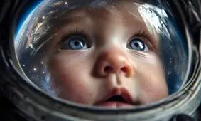 آیا نوزادی می‌تواند در فضا متولد شود؟

