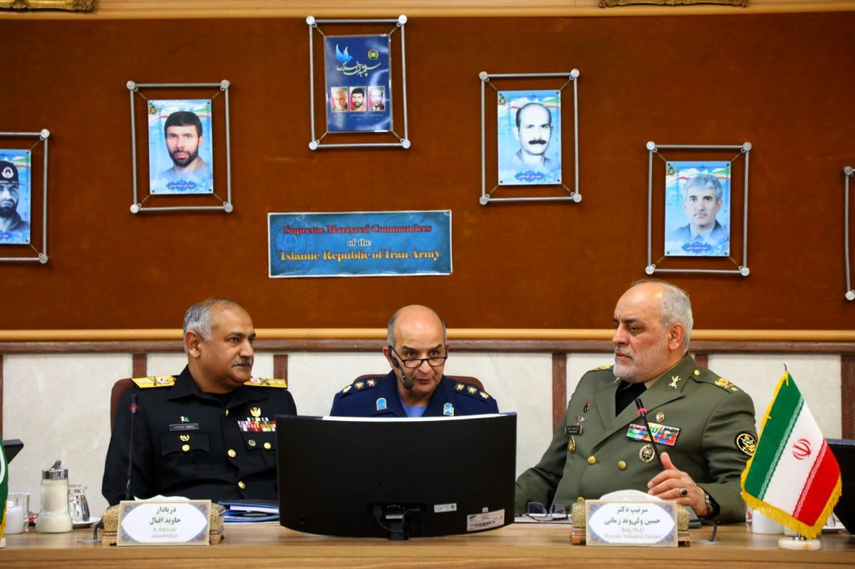 بازدید هیئت عالیرتبه نظامی پاکستان از دانشگاه جنگ ارتش