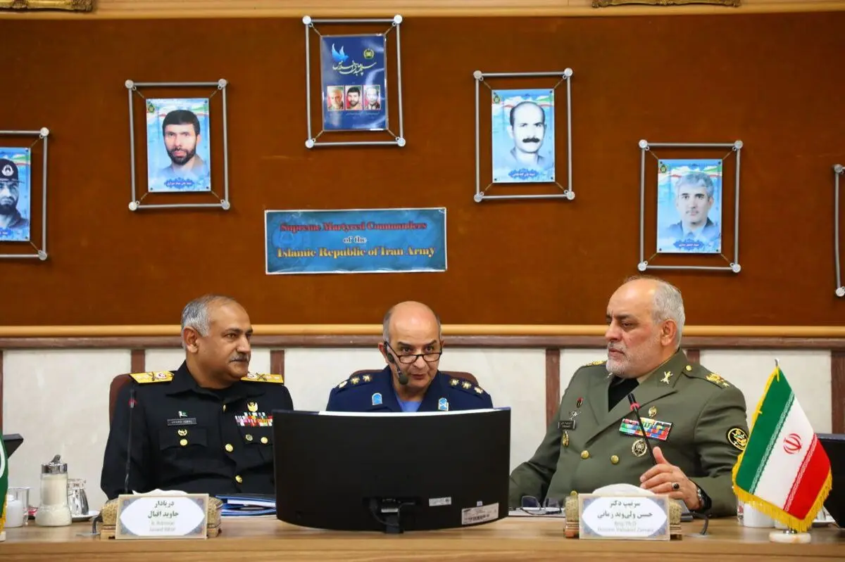 بازدید هیئت عالیرتبه نظامی پاکستان از دانشگاه جنگ ارتش

