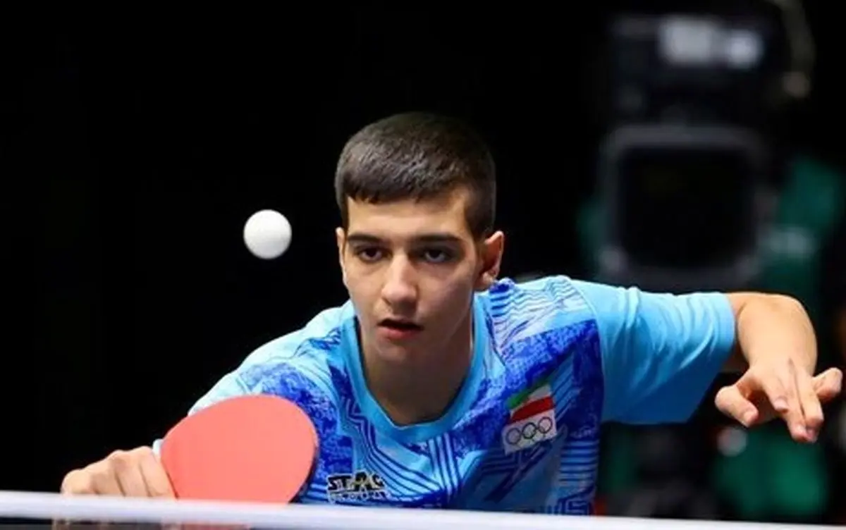 قهرمانی بنیامین فرجی در مسابقات تنیس روی میز بین المللی قطر