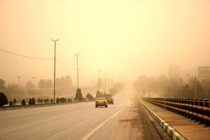 ٧ساعت «بنفش» در تهران؛ گرد و خاک «صالحیه» آسمان پایتخت را بهم ریخت