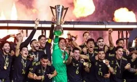 تیم فوتبال مکزیک قهرمان جام طلایی کونکاکاف شد

