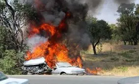 آتش‌سوزی خودروی بازپرس ویژه قتل در تونل رسالت/ جدیدترین خبر از وضعیت قاضی محمدرضا صاحب جمعی