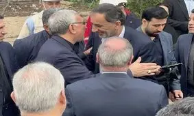 بازدید نماینده اهواز به همراه وزیر بهداشت از روند اجرای ساختمان جایگزین بیمارستان گلستان 