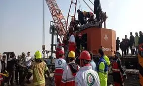 مرگ یک کارگر حین تعمیر جرثقیل