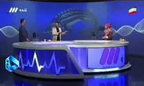 دست دادن مجری زن و مرد صداوسیما روی آنتن زنده/ ویدئو
