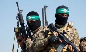 حضور گسترده مبارزان شاخه نظامی حماس برای تحویل ۳ اسیر اسرائیلی/ ویدئو

