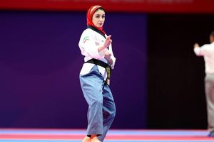 مدال برنز بازیهای آسیایی برای بانوی ایرانی