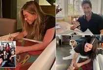 دورهمی بازیگران «فرندز» به یاد متیو پری