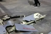 نمایش لاشه 2 پهپاد سرنگون شده اسرائیل در نمایشگاه دستاوردهای هوافضای سپاه/ تصاویر

