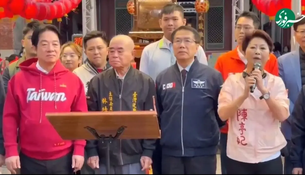 حادثه شوکه‌کننده برای رئیس‌جمهور تایوان؛ استفراغ ناگهانی رئیس معبد وسط مراسم رسمی