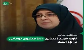 اولین اقدام دولت بعد مکانیسم ماشه؛ کارت خرید اعتباری ۵۰۰ میلیون تومانی در راه است

