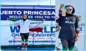 فاطمه زندی قهرمان قایقرانی جهان شد

