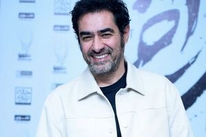 عکس احساسی شهاب حسینی در اکران فیلم جدیدش