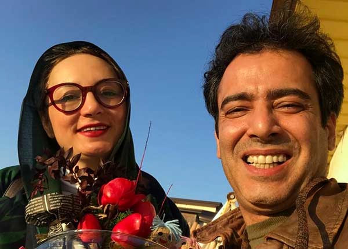 قاب عاشقانه سحر ولدبیگی و نیما فلاح کنار دریا/ عکس
