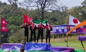  دوی صحرانوردی ایران، نائب‌قهرمان آسیا شد

