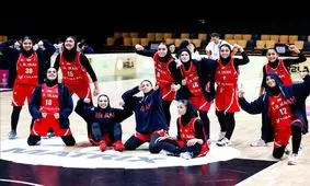 صعود مقتدرانه دختران بسکتبالیست ایرانی به فینال کاپ آسیا ۲۰۲۵