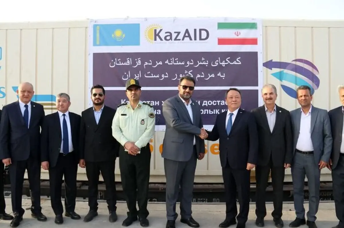 ۳۰ واگن کمک‌های بشردوستانه قزاقستان وارد خراسان رضوی شد
