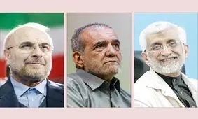 گزارش روزنامه وطن‌ امروز از آخرین نتایج نظرسنجی‌ها/ رقابت اصلی بین قالیباف و پزشکیان