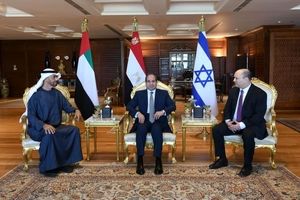 پیشنهاد نخست وزیر اسرائیل به بن زاید و سیسی در شرم الشیخ: تشکیل اتحادی مشابه ناتو برای مقابله با ایران