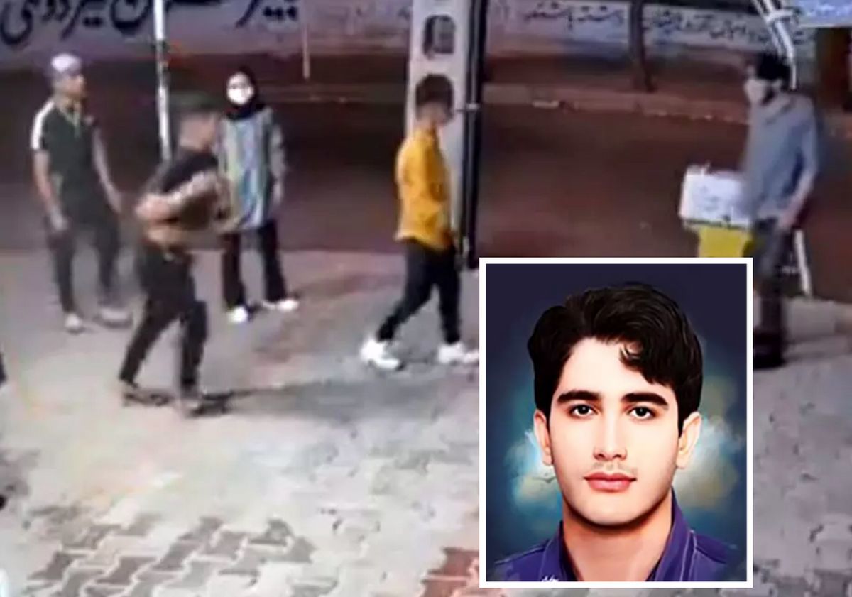 ویدئویی از کمک کردن یک موتورسوار به شهید حمیدرضا الداغی برای رسیدن به بیمارستان