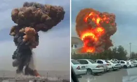 همه چیز با این آتش سوزی کوچک شروع شد: لحظه اول فاجعه بندر شهید رجایی/ ویدئو