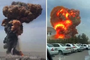 همه چیز با این آتش سوزی کوچک شروع شد: لحظه اول فاجعه بندر شهید رجایی/ ویدئو