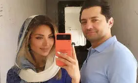 مهمان نوازی لاکچری همسر بهرام رادان با میوه میلیونی