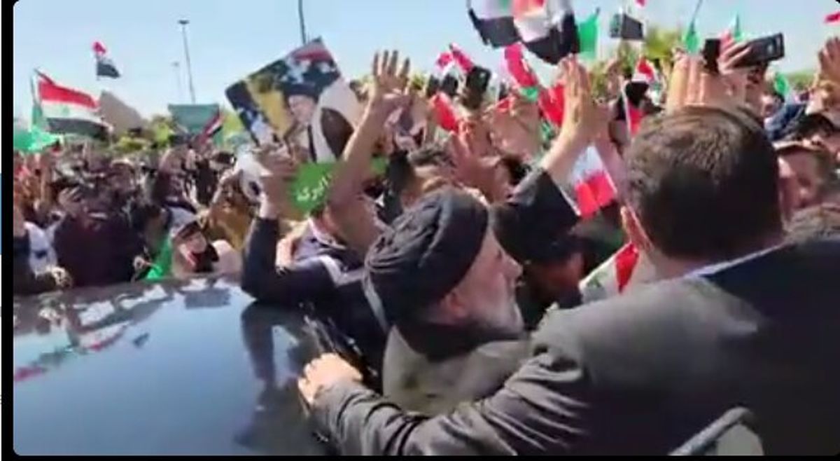 استقبال جوانان سوری از رئیسی/ ویدئو