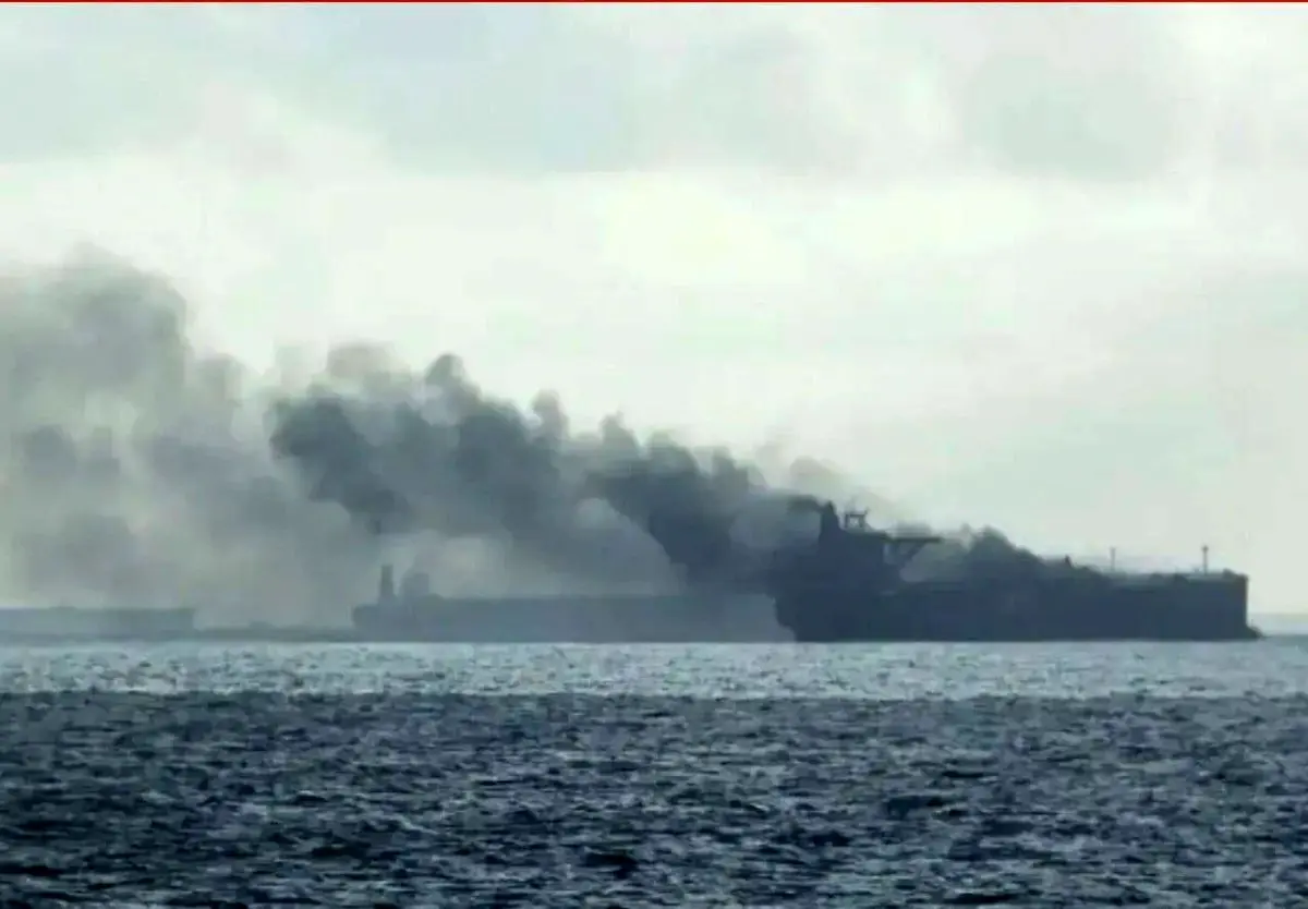 حمله به یک نفتکش در مقابل ساحل قطر