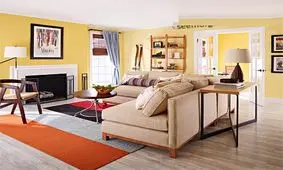 چگونه یک اتاق نشیمن زمستانی بچینیم؟