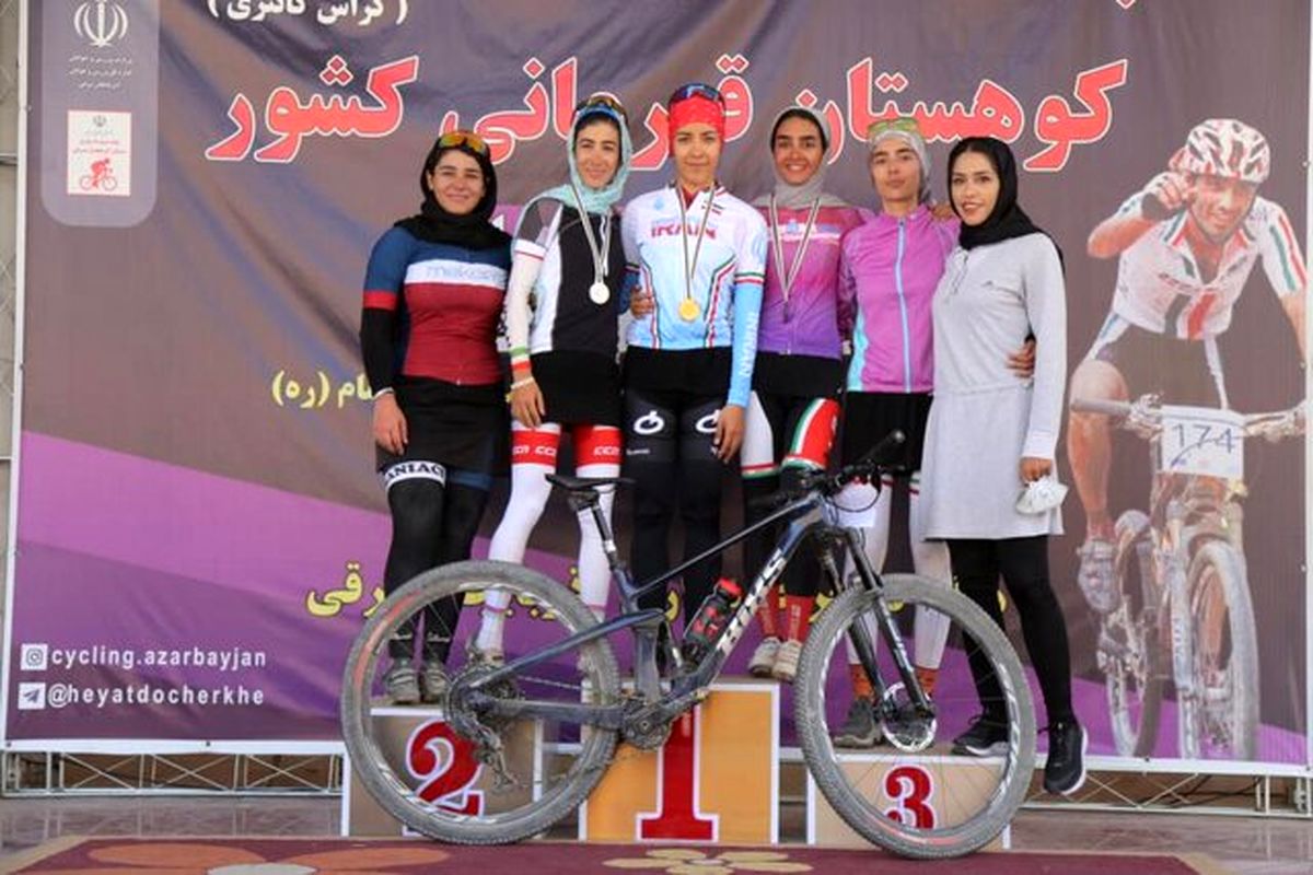 فرانک پرتوآذر قهرمان دوچرخهسواری ایران شد