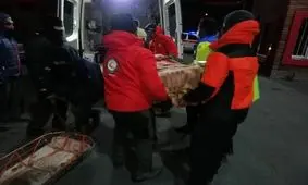 عملیات ۱۶ ساعته برای نجات یک خانم مصدوم در ارتفاعات تهران