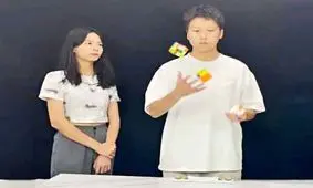 حل 3مکعب روبیک رقصان