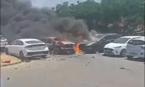 انفجار خودرو در شهر حولون اسرائیل؛ تعدادی کشته و زخمی شدند/ ویدئو