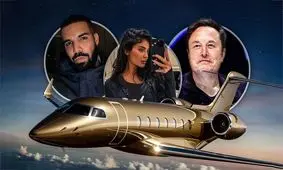 گران ترین جت های شخصی جهان در آسمان سلبریتی ها/ عکس