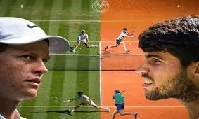 فینال ویمبلدون ۲۰۲۵ /سینر ۳-۱ آلکاراس